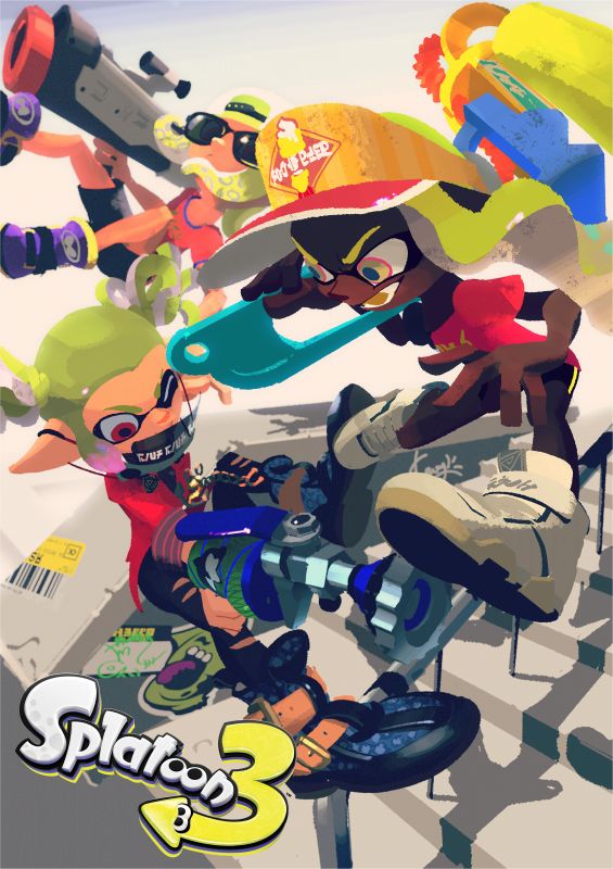 スプラトゥーン3公式イラスト