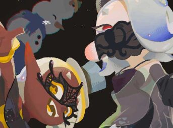 スプラトゥーン3すりみ連合のクリスマスグリーティングカードが届いたぞ！