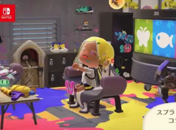 あつ森スプラ3コラボ